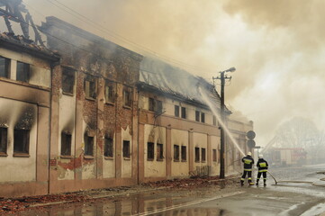 A fire in a building that no longer exists. part 6 © Marcin