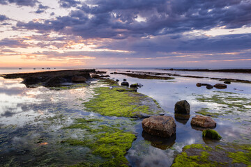Robin Hoods Bay at sunrise