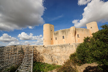 Castillo de Bellver -siglo.XIV-, Palma de mallorca. Mallorca. Islas Baleares. España.