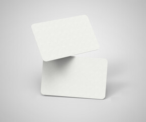 High resolution white blank Business card