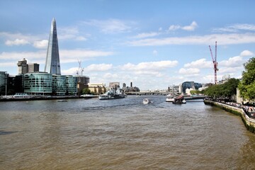 view of the river thames