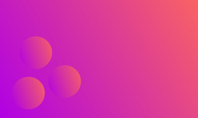 Abstract pink and purple background with object eclipse shape