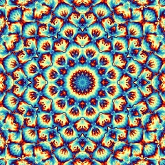 Abstract Mandala pattern. Round ornament.