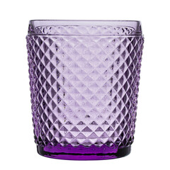 Empty glass for drinking water, juices, milk and various drinks.