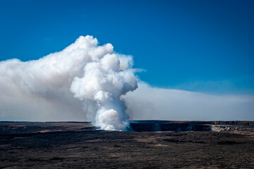 Fototapeta na wymiar volcano in hawaii