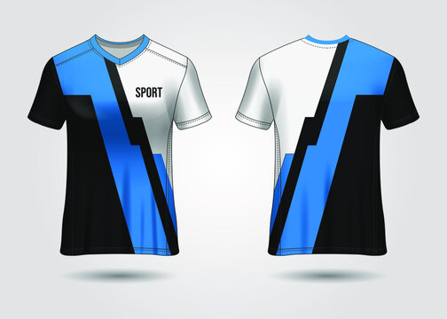 Sport Jersey Template Design Vector
