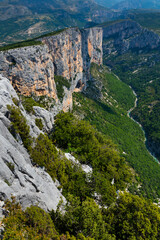 Fototapeta na wymiar Gorges du Verdon Natural Park, Alpes Haute Provence, France, Europe