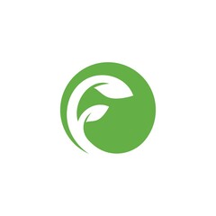 Leaf symbol and icon