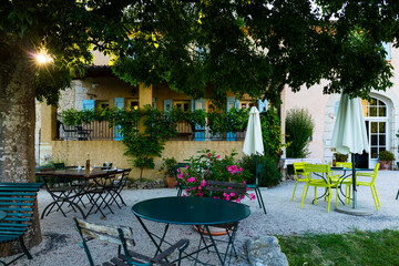 Le Moulin du Chateau Hotel, St-Laurent-du-Verdon Village, Gorges du Verdon Natural Park, Alpes Haute Provence, France, Europe