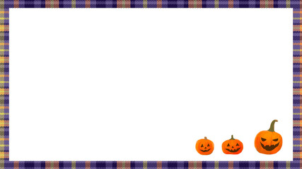 happy halloween pumpkins, frame background
