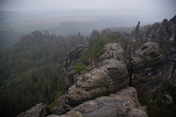 Fototapeta na wymiar Sächsische Schweiz; Schrammsteine