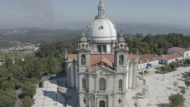 Sameiro sanctuary Braga Portugal.