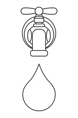 hand with water drop liquid icon