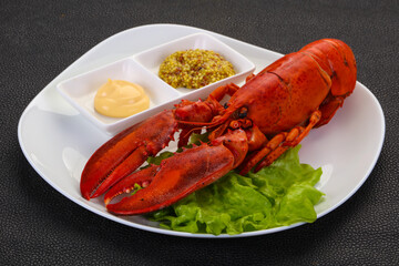 Luxury Lobster with sauce