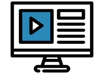 Marketing Media Seo Video Icon