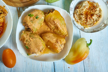 Israel  Stuffed Peppers
