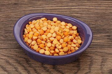Dry peas for cooking