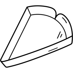 Disposable paper tray for cake