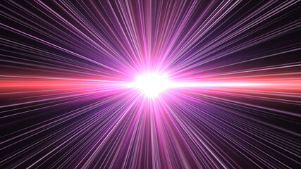 abstract star burst flash laser beam illustration