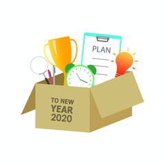 To New Year 2020. New plans