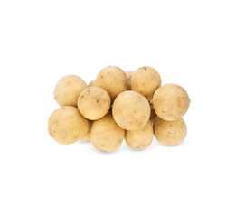 Wollongong fruit on white background