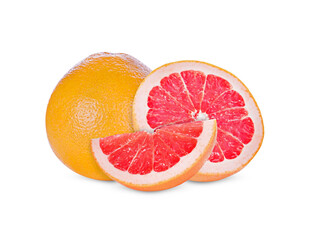 Grapefruit  isolated on white background