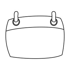 Obraz premium calendar reminder date isolated icon