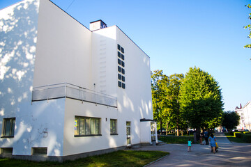 VYBORG, RUSSIA - AUGUST 24, 2020,Aalto library