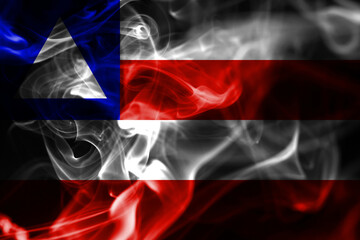 Bahia smoke flag, states of Brazil