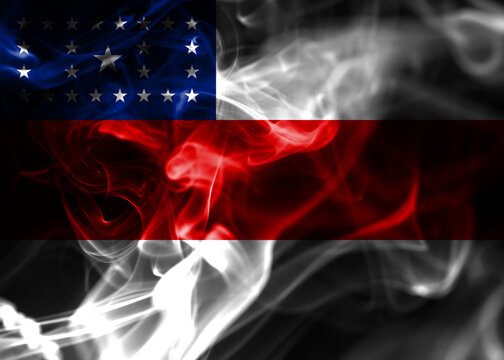 Amazonas smoke flag, state of Brazil