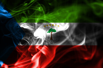 Equatorial Guinea smoke flag