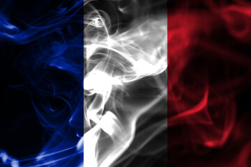 France smoke flag
