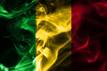 Mali smoke flag