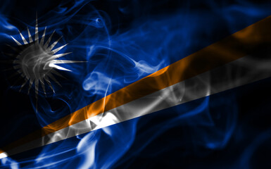 Marshall Islands smoke flag