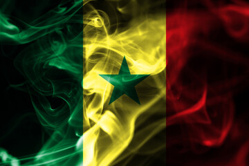 Senegal smoke flag