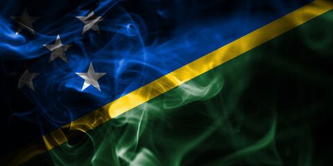 Solomon Islands smoke flag