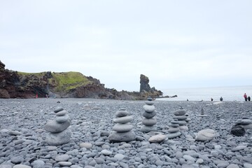 stones on the beach