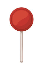 Isolated sweet candy vector design