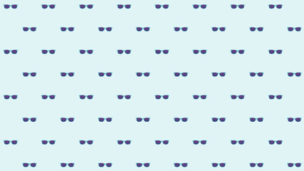 Seamless Sunglasses Pattern Background | Vector Wallpaper | Seamless Graphic Cover