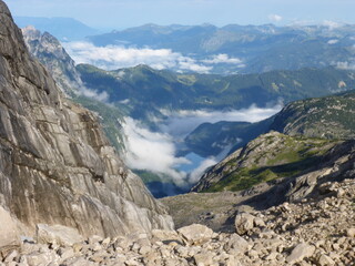 Fototapeta na wymiar august in austria alps