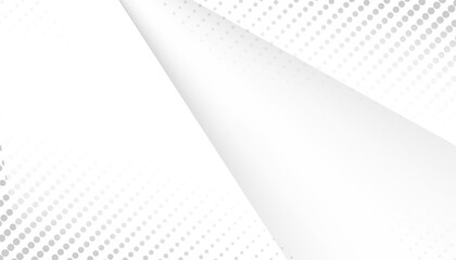 abstract white and gray light gradient lines background. texture halftone dots design background. vector Illustration