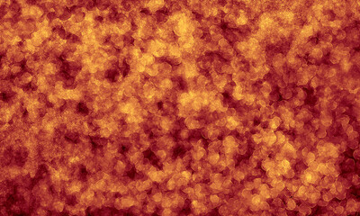 Abstract golden bright deep saturated red orange background with light flare effect. texture effect, translucent spots.