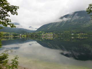 lake in alps