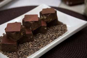 chocolate with nuts