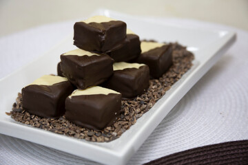 chocolate with nuts