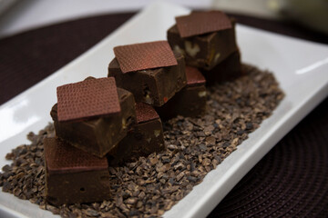 chocolate with nuts