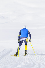 Langlauf-Workout im Skating-Stil