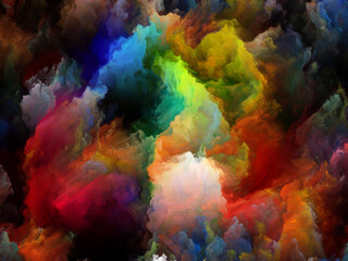 Fototapeta na wymiar Multicoloured Canvas.