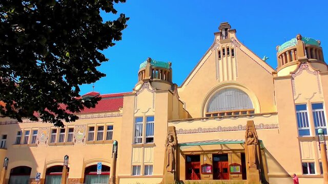 National House &ndash; Narodni dum, Theatre, Gallery, Restaurant, Secession Style, Rare Historical Building, Europe, CZ, Prostejov