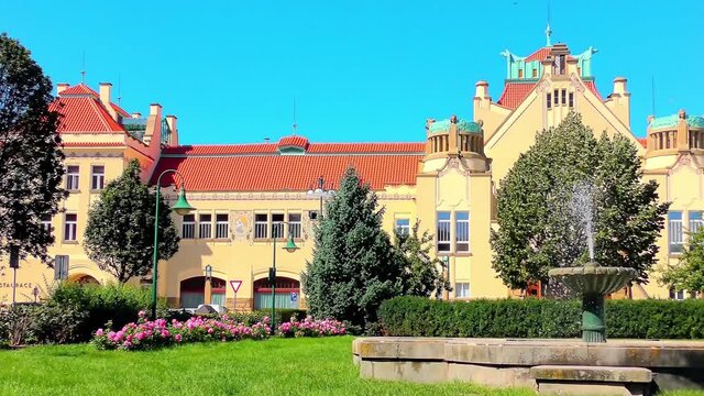 National House &ndash; Narodni dum, Theatre, Gallery, Restaurant, Secession Style, Rare Historical Building, Europe, CZ, Prostejov